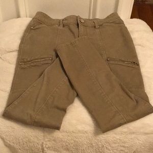 Dark Tan / Light Brown ankle pants